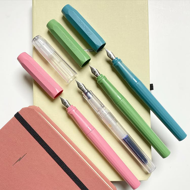 kaweco创意撞色钢笔书写练字签名