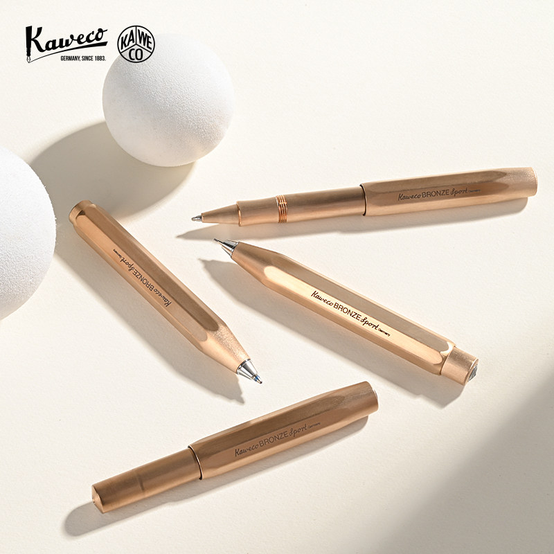 德国kaweco青铜系列钢笔宝珠笔铅笔女士高档精致学生专用书法练字