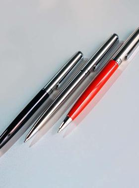 日本PRECO meister by POINT BUSINESS LINE金属宝珠笔 红银黑色