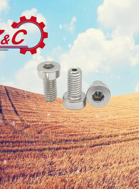 CBAST3-5/4/5/6/8 不锈钢空心通孔型 短头内六角螺丝 排气孔螺丝