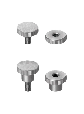 PACK-TAR60-M3M4/M5/M6/M8/16/20/25/30不锈钢压纹旋钮  带台阶型