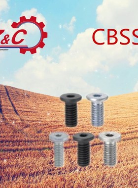 超短头内六角螺栓/极低头内六角螺丝CBSS2/2.5*3/4/5/6/8/1012