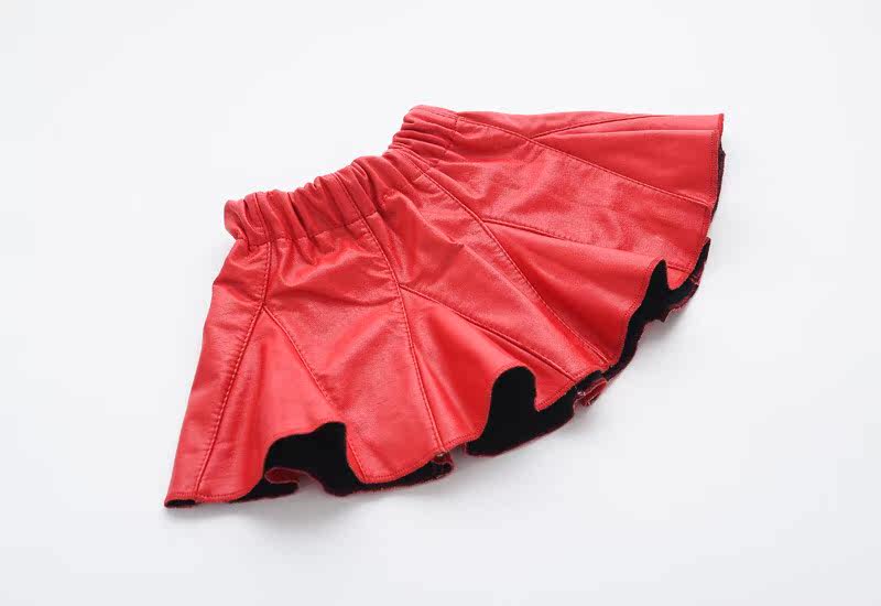 Jupe enfant en cuir - Ref 2053090 Image 3