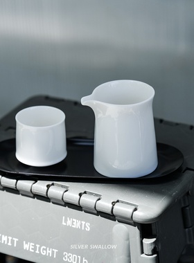 陶瓷手冲咖啡分享壶公道杯简约咖啡杯咖啡馆出餐杯手冲品鉴杯