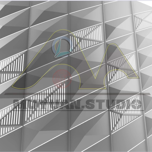 犀牛grasshopper  参数化平行四边形凹凸建筑表皮生成插件，牧渊