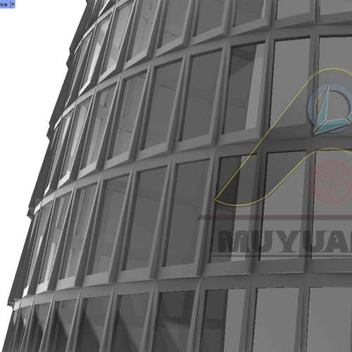 犀牛grasshopper  参数化龙鳞幕墙生成插件，牧渊工作室出品