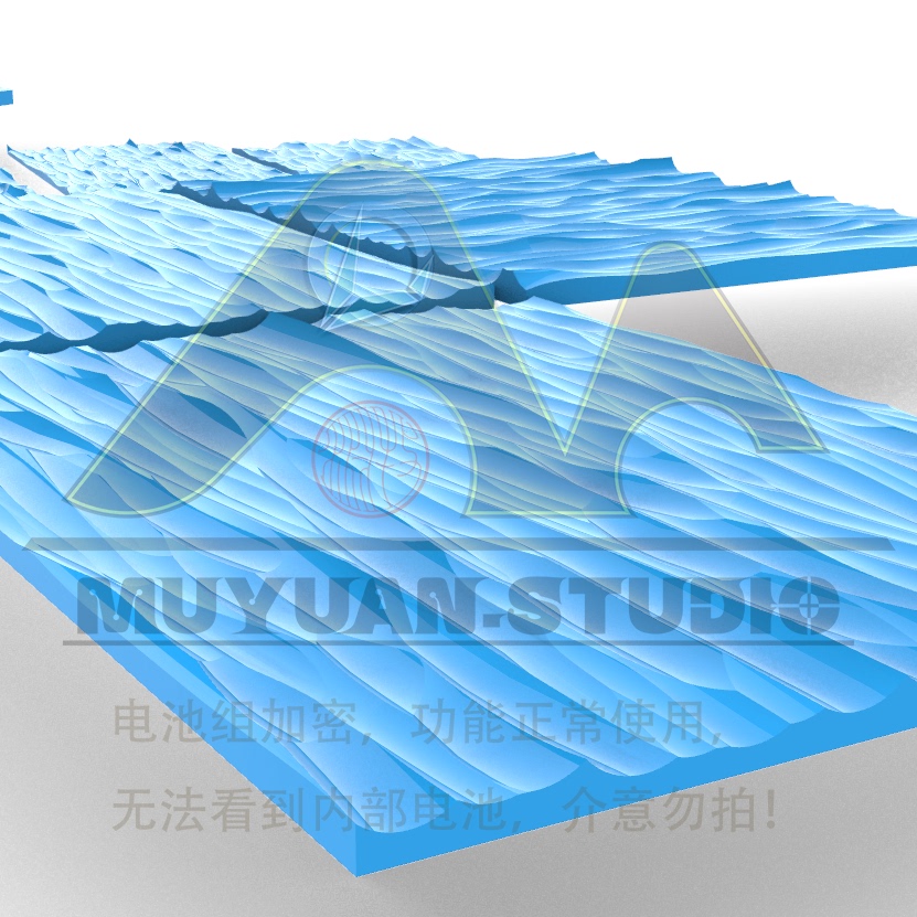 犀牛grasshopper参数化海浪实体模型生成插件，牧渊自动发货