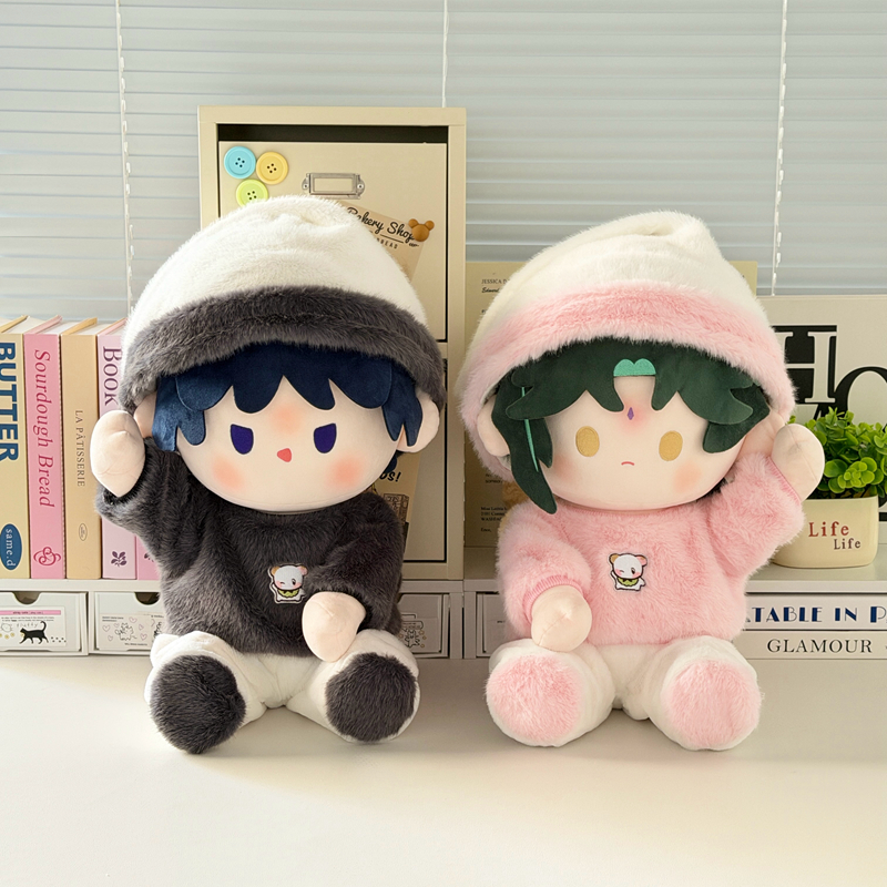 飞熊入梦娃衣正常体20cm棉花娃娃坐姿40cm娃衣一番赏玩偶换装衣服