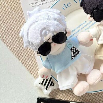 捶捶体15cm眼镜配件20cm站姿棉花娃娃10cm正常体海星体公仔周边