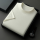 短袖 t恤男圆领薄款 商务加肥加大码 精纺100纯山羊绒衫 打底半袖 毛衣
