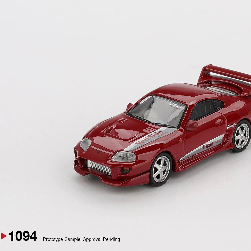 MINIGT 1:64 #1094 丰田 Toyota Supra VeilSide 红色 汽车模型