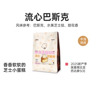 艾思品 Xpeon 流心巴斯克西达摩SOE意式咖啡豆埃塞俄比亚浅中烘焙