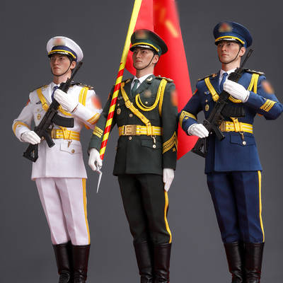 POPCOSTUMEPLA护卫队1/6兵人