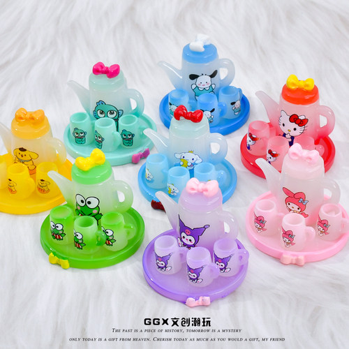 巨可爱的夜光迷你茶壶套装