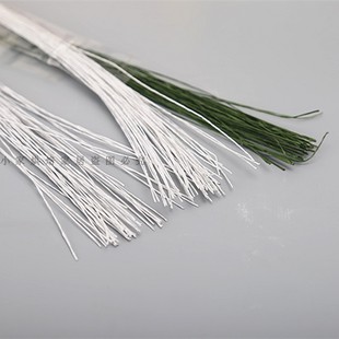 纸包糖花铁丝 翻糖花杆 铁丝花枝花杆18-20-22-26-28-30号 50根