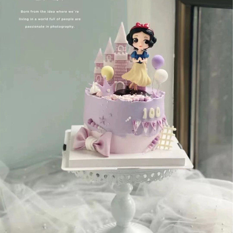 女孩可爱公主灰姑娘欧式甜品台蛋糕装饰塑料摆件烘焙