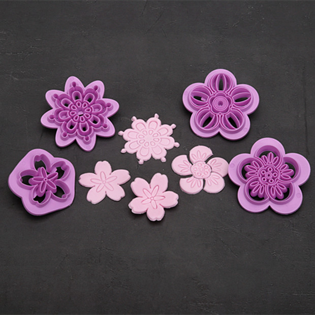 烘焙模具切模塑料蛋糕装饰翻糖