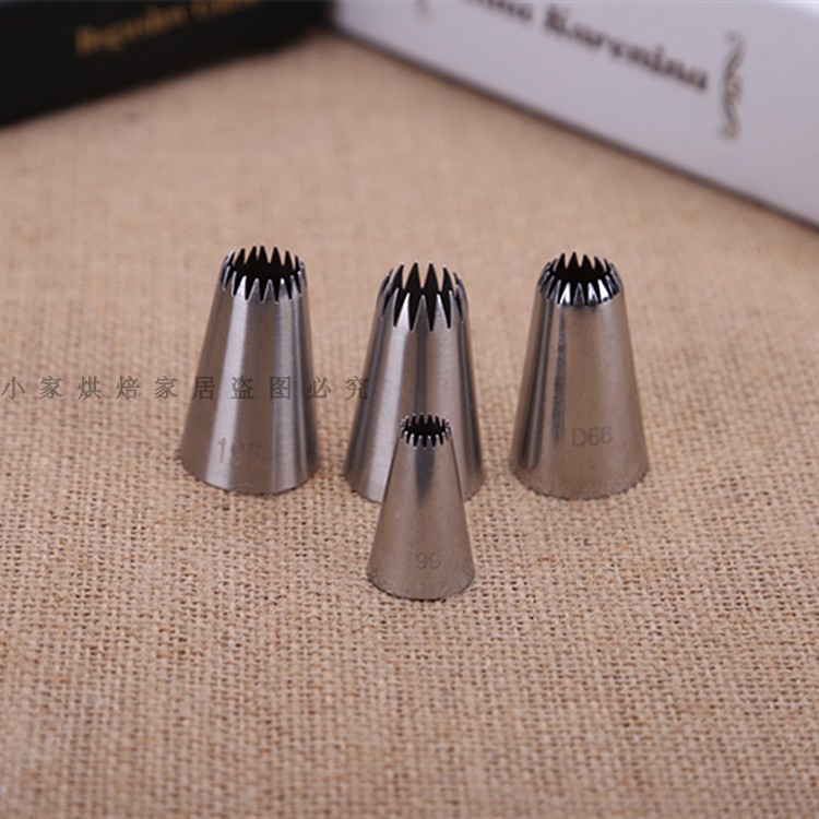 多齿奶油曲奇蛋白糖裱花嘴