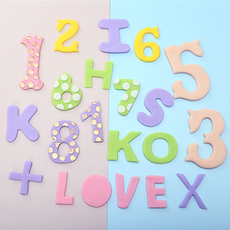 大小号英文字母数字塑料饼干翻糖卡通包馒头切烘焙DIY蛋糕模具