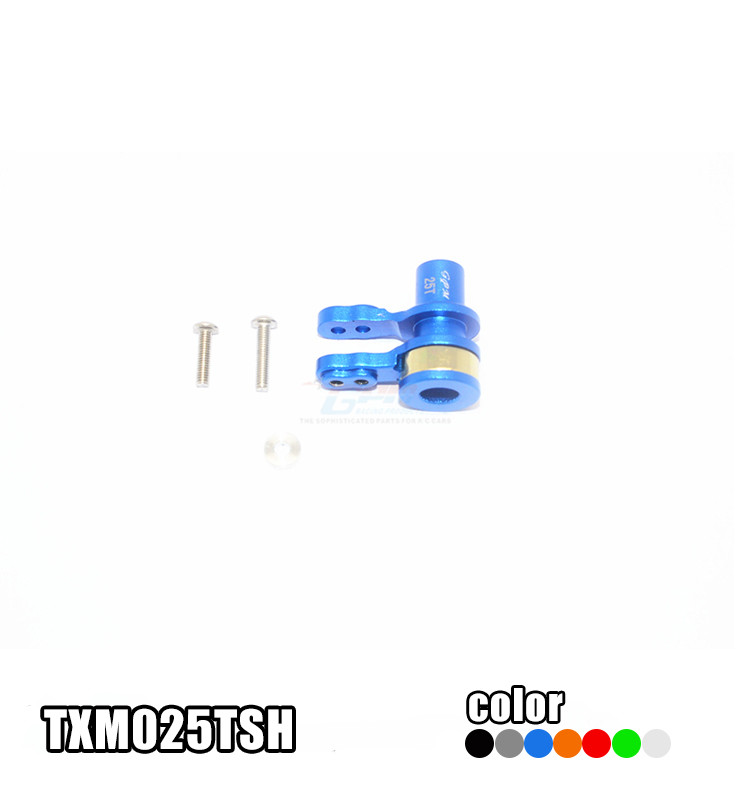 TRAXXS 1/5X-MAXX 8S 6S MONSTER TRUCK铝合金弹簧卸力保护舵机臂