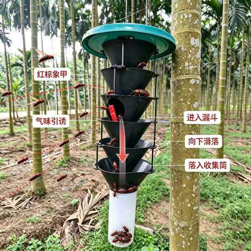 1套红棕象甲诱芯药诱剂引诱剂诱捕剂诱捕器整套椰树棕树槟榔树