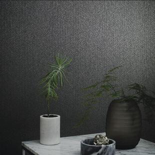 英国ROMO原装进口墙纸轻奢意式风半素色纹人字形理图案客卧室壁纸