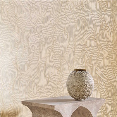 casamance法国进口壁布几何羽毛