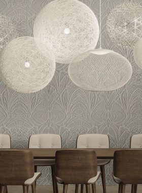 ARTE比利时进口墙布Lacy Longlegs现代轻奢风客厅背景墙树叶5030