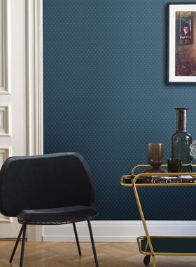 瑞典原装进口borastapeter墙纸现代简约几何灰蓝色客厅卧室壁纸