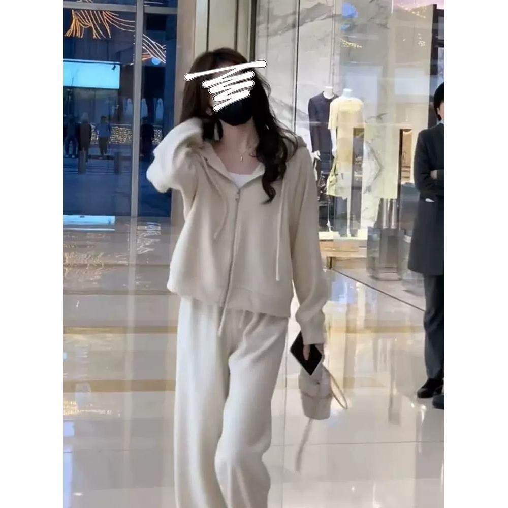 大码女装秋季洋气休闲两件套遮肉显瘦卫衣运动套装女胖mm200斤300,女装/女士精品,时尚套装,淘宝优惠券,粉丝福利购,淘宝优惠卷