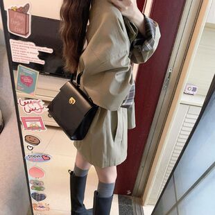 高级感风衣外套女款2026新款秋季巨好看短款小个子英伦风穿搭大衣