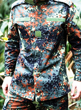 德斑迷彩战术套服 男女CP 美式作战服CS野战套装 ACU作训保安服
