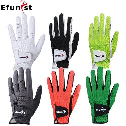 正品efunist高尔夫高尔夫手套