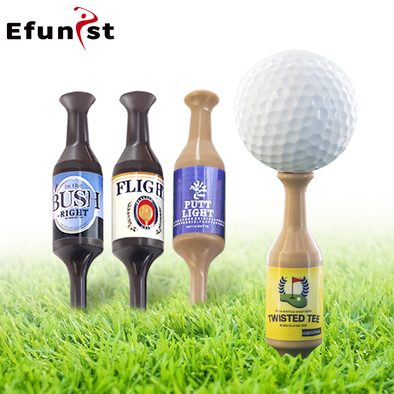 高爾夫球TEE啤酒形狀塑料