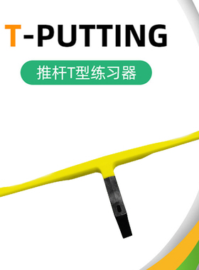 高尔夫推杆练习器 姿势纠正新款T-Putting矫正辅助训练用品室内外