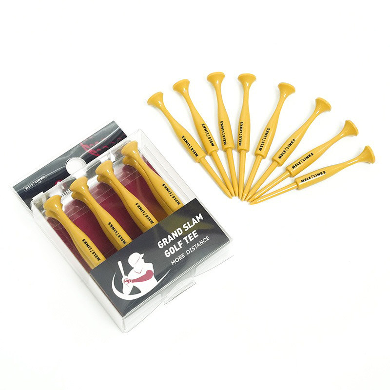 高尔夫球钉棒球Tee耐打 增加距离一致性塑料球托防倒旋限位球托座