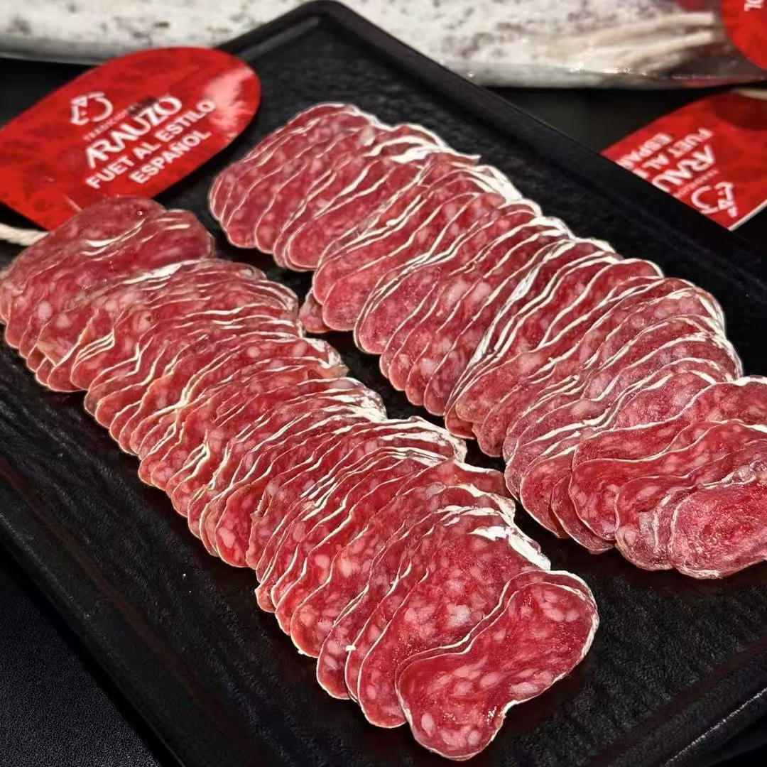 国产懒猪西班牙风味萨拉米发酵生吃即食对标老红牌原味零食下酒菜