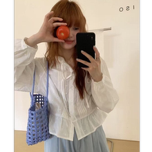 2025夏季新款韩版防晒白色衬衫女薄款轻奢高级感小众设计连帽开衫