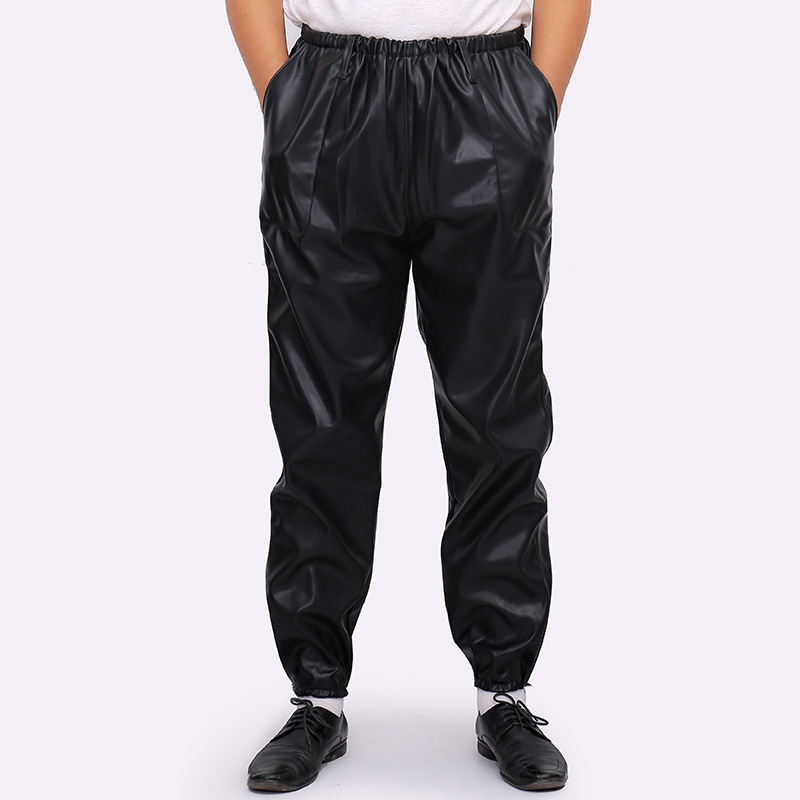 Pantalon cuir homme droit PU pour automne - Ref 1476756 Image 2