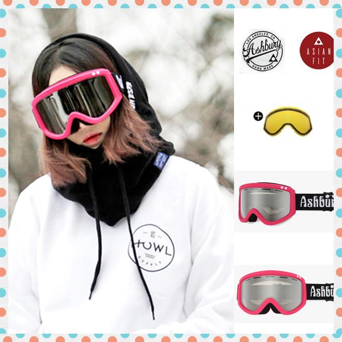 送镜片]ashbury韩国美国粉色包邮