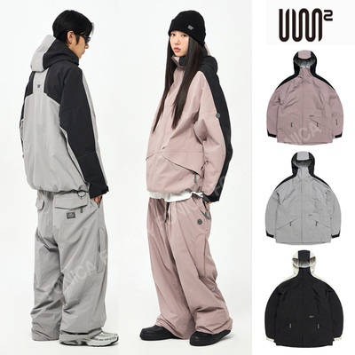 防水滑雪服USS2连帽拉链保暖3L