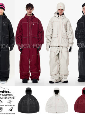 DIMITO韩国滑雪服男女款单板防水