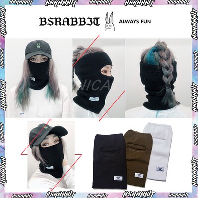 bsrabbit冬季户外抓绒保暖护脸