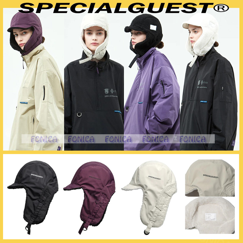 SPECIALGUEST运动帽滑雪双面防水