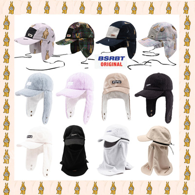 BSRABBIT滑雪帽子耳朵双单板