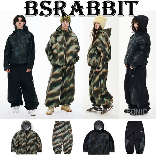 BSRABBIT韩国滑雪服单板防水套装