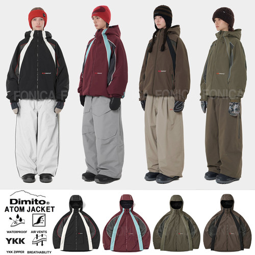 DIMITO韩国滑雪服衣裤防水单板