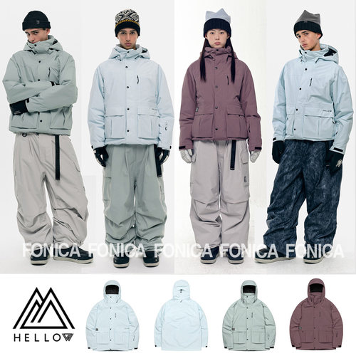 滑雪服HELLOW防风透气保暖2L