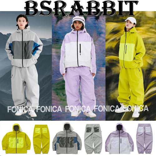 防水风透气韩国滑雪服BSRABBIT