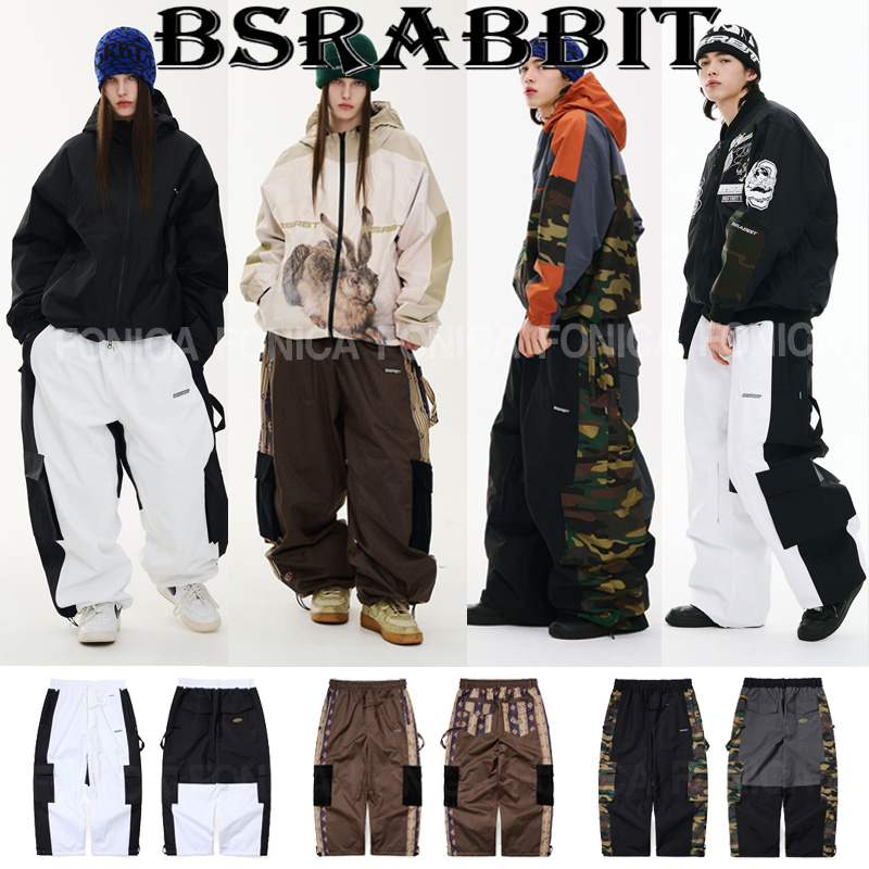 BSRABBIT韩国滑雪裤官方正品防水